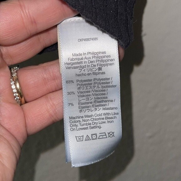 madewell MWL brushed ribbed cropped tank 2022 - Picture 8 of 10